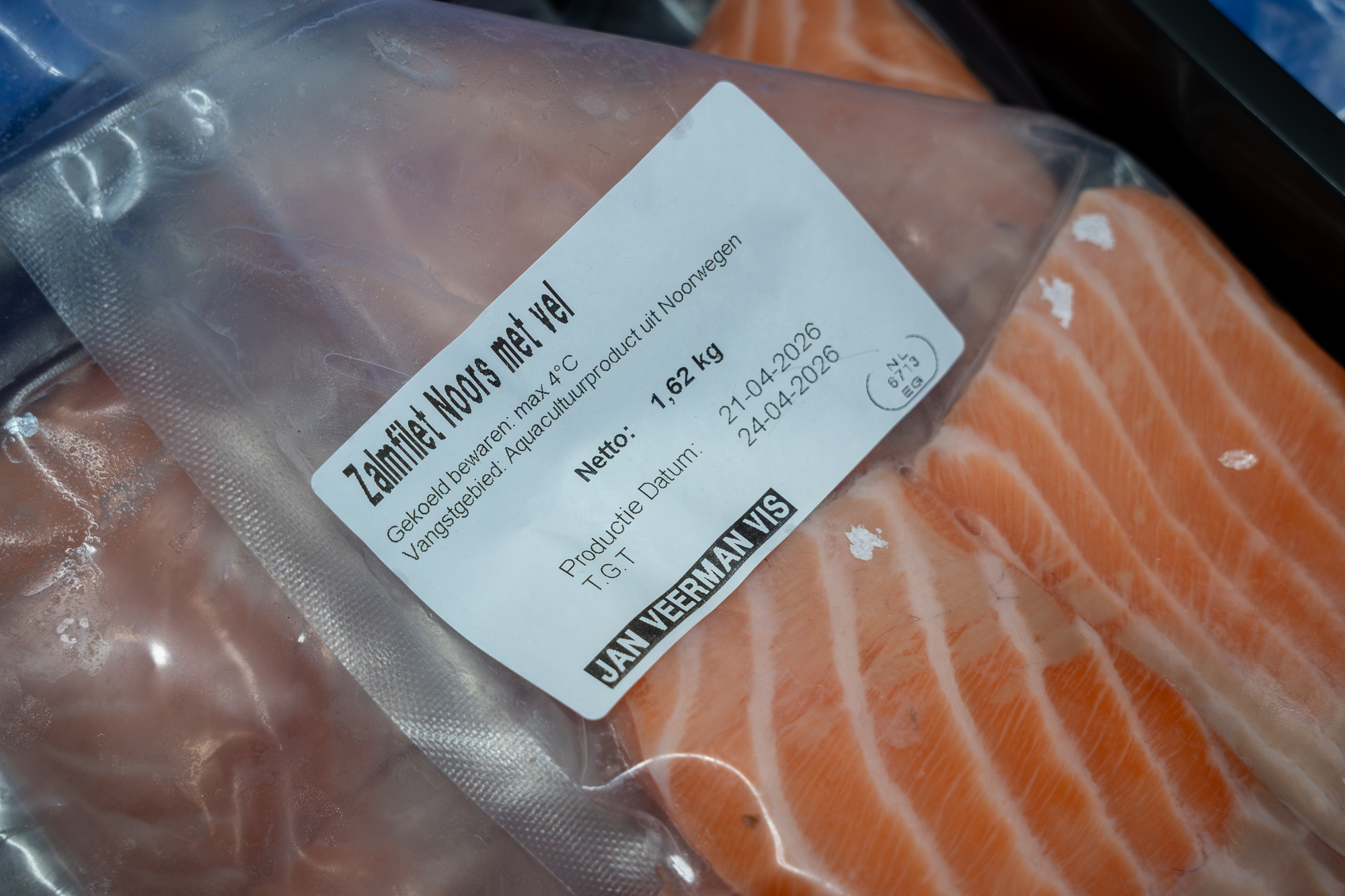 zalmfilet van veerman vis